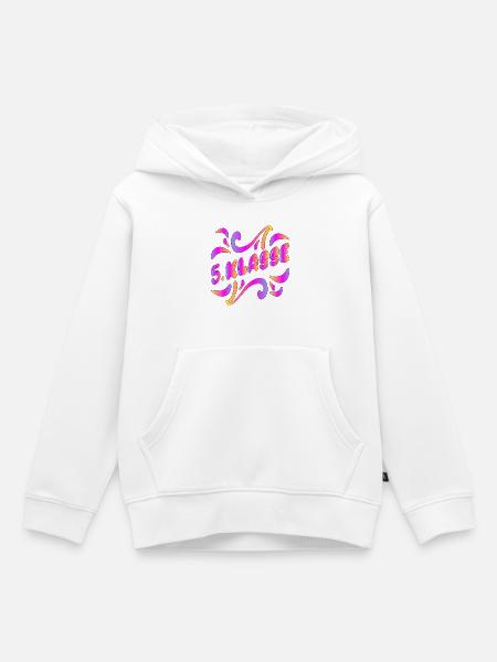5. Klasse - SCHULWECHSEL - Kinder Premium Organic Hoodie - Weiß