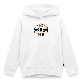 Sibling Love Sis Brother Sibling Statement - Kids Premium Organic Hoodie - white - Front - AI Model Kid Female (0cm)