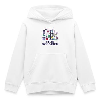Beruf Wissenschafter Statement Workaholic Karriere - Kinder Premium Organic Hoodie - Weiß - Vorne - AI Model Kid Female (0cm)