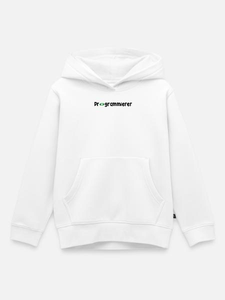 Programmierer Developer Webentwickler Skripting - Kinder Premium Organic Hoodie - Weiß