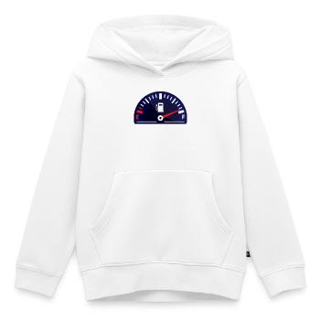 Tanken Tankstelle Elektrische Energie Zapfsäule - Kinder Premium Organic Hoodie - Weiß - Vorne - AI Model Kid Female (0cm)