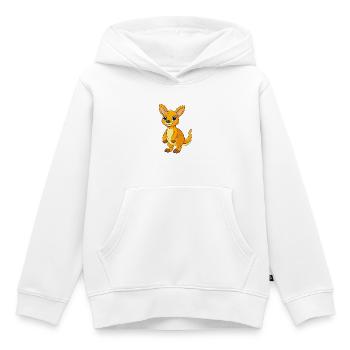 Känguru Niedliche Maskottchen Zeichentrickfigur Kawaii - Kinder Premium Organic Hoodie - Weiß - Vorne - AI Model Kid Female (0cm)