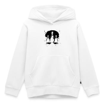 Bowling - Kinder Premium Organic Hoodie - Weiß - Vorne - AI Model Kid Female (0cm)