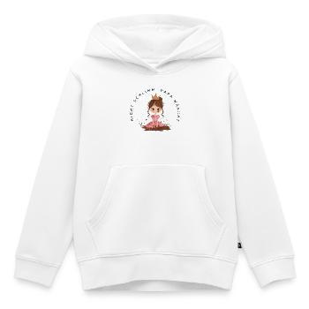 Nicht schlimm, Papa wäscht (Prinzessin) - Kinder Premium Organic Hoodie - Weiß - Vorne - AI Model Kid Female (0cm)