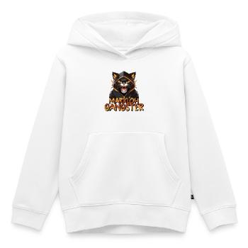 Marxloh Gangster - Sweat Premium à capuche enfant bio - blanc - Devant - AI Model Kid Female (0cm)