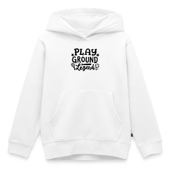Spielplatz Spiele Kinder - Kinder Premium Organic Hoodie - Weiß - Vorne - AI Model Kid Female (0cm)