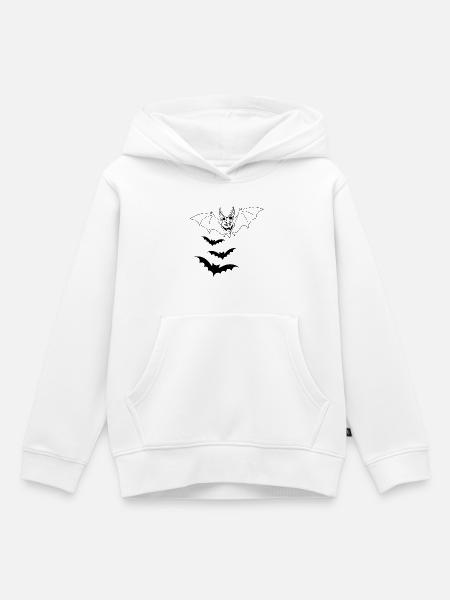 Gemeiner Vampir - Kinder Premium Organic Hoodie - Weiß