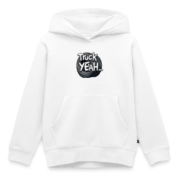 Truck Yeah! - Kinder Premium Organic Hoodie - Weiß - Vorne - AI Model Kid Female (0cm)