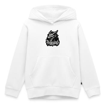Fribourg Dragon - Kinder Premium Organic Hoodie - Weiß - Vorne - AI Model Kid Female (0cm)