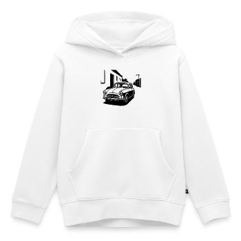 Wirtschaftswunder-Klassiker - Kinder Premium Organic Hoodie - Weiß - Vorne - AI Model Kid Female (0cm)