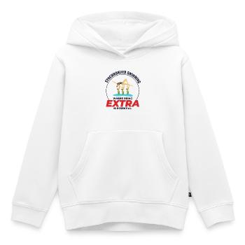 Synchronschwimmen, wo man extra ist - Kinder Premium Organic Hoodie - Weiß - Vorne - AI Model Kid Female (0cm)
