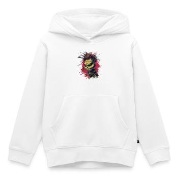 Punkrock Vogelscheuche - Kinder Premium Organic Hoodie - Weiß - Vorne - AI Model Kid Female (0cm)
