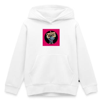 Roboter 2. Geburtstag Party Design - Kinder Premium Organic Hoodie - Weiß - Vorne - AI Model Kid Female (0cm)