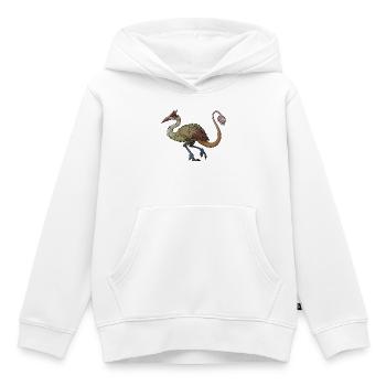 Köder-Gnade - Kinder Premium Organic Hoodie - Weiß - Vorne - AI Model Kid Female (0cm)