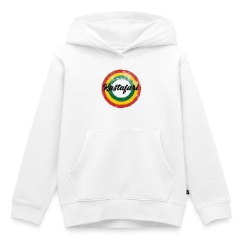 Rastafari Farbkreis Design - Kinder Premium Organic Hoodie - Weiß - Vorne - AI Model Kid Female (0cm)