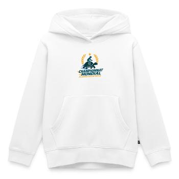 Schildkröten-Renn-Meisterschaft - Kinder Premium Organic Hoodie - Weiß - Vorne - AI Model Kid Female (0cm)