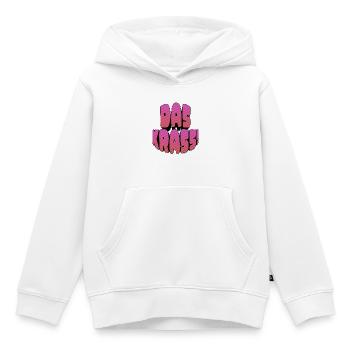 Das krass! - Kinder Premium Organic Hoodie - Weiß - Vorne - AI Model Kid Female (0cm)