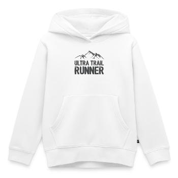 Ultra Trail Runner - Kinder Premium Organic Hoodie - Weiß - Vorne - AI Model Kid Female (0cm)
