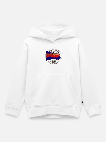 Le_Parc_donne_la_meme_couleur_aux_fans - Kinder Premium Organic Hoodie - Weiß