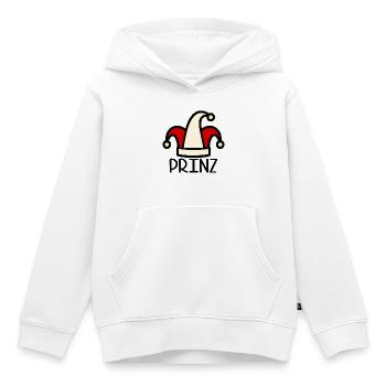 Prince's Cap Carnival Prince - Kids Premium Organic Hoodie - white - Front - AI Model Kid Female (0cm)