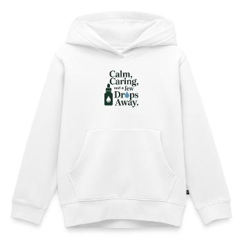 Homöopathie Ruhe Fürsorgliche Verluste Professioneller - Kinder Premium Organic Hoodie - Weiß - Vorne - AI Model Kid Female (0cm)