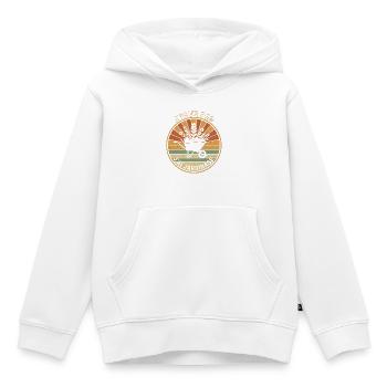 Ich kann nicht, ich habe Gartenarbeit - Kinder Premium Organic Hoodie - Weiß - Vorne - AI Model Kid Female (0cm)