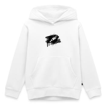Pinsel - Kinder Premium Organic Hoodie - Weiß - Vorne - AI Model Kid Female (0cm)