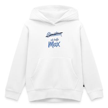 Christian Max Strampler - Kinder Premium Organic Hoodie - Weiß - Vorne - AI Model Kid Female (0cm)