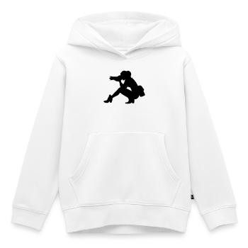 Fotografin Photographer - Kinder Premium Organic Hoodie - Weiß - Vorne - AI Model Kid Female (0cm)