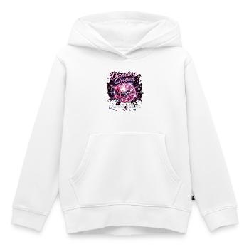 Dancing Queen & Disco Team: JGA Diskokugel Mix - Kinder Premium Organic Hoodie - Weiß - Vorne - AI Model Kid Female (0cm)