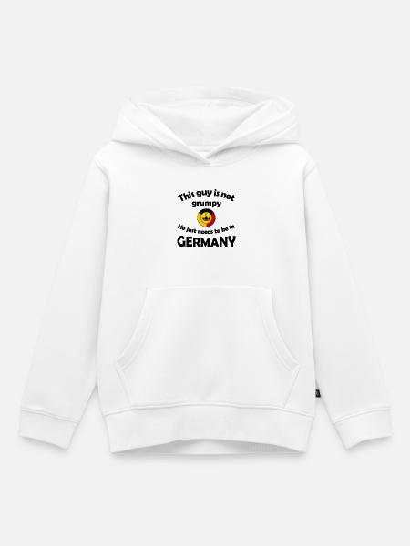Deutscher Farbenring Wappen - Kinder Premium Organic Hoodie - Weiß
