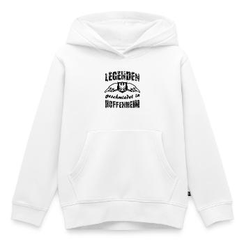 Cooles Shirt Hoffenheim - Kinder Premium Organic Hoodie - Weiß - Vorne - AI Model Kid Female (0cm)