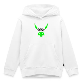 Fußball Grillfleisch - Kinder Premium Organic Hoodie - Weiß - Vorne - AI Model Kid Female (0cm)