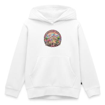 Lapin Rentrée Maternelle Petite Section - Sweat Premium à capuche enfant bio - blanc - Devant - AI Model Kid Female (0cm)