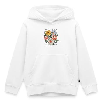 Mama - Kinder Premium Organic Hoodie - Weiß - Vorne - AI Model Kid Female (0cm)