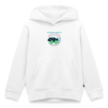 Abyssal Garden Engine - Kids Premium Organic Hoodie - white - Front - AI Model Kid Female (0cm)