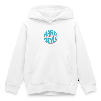 Explosion néon de style dur - Sweat Premium à capuche enfant bio - blanc - Devant - AI Model Kid Female (0cm)