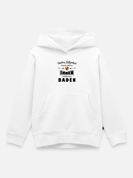 Schönheit aus dem Badnerland - Kinder Premium Organic Hoodie - Weiß