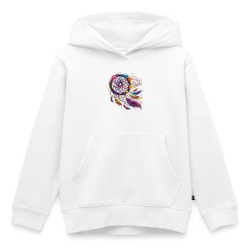 Symbol & Religion – Graffiti-Traumfänger - Kinder Premium Organic Hoodie - Weiß - Vorne - AI Model Kid Female (0cm)