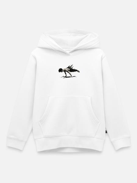 planche_kalo-Design - Kinder Premium Organic Hoodie - Weiß