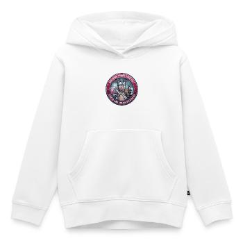 Funny Materials Engineer Armadillo Spannungsdehnung - Kinder Premium Organic Hoodie - Weiß - Vorne - AI Model Kid Female (0cm)