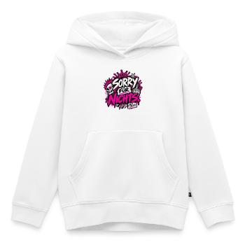 Sorry Für Nichts - Kinder Premium Organic Hoodie - Weiß - Vorne - AI Model Kid Female (0cm)