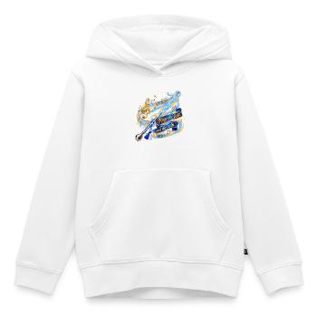 Stabführer - Möge der Takt mit dir sein - Kinder Premium Organic Hoodie - Weiß - Vorne - AI Model Kid Female (0cm)