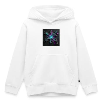 Die Landkarte ist nicht das Gebiet - Kinder Premium Organic Hoodie - Weiß - Vorne - AI Model Kid Female (0cm)