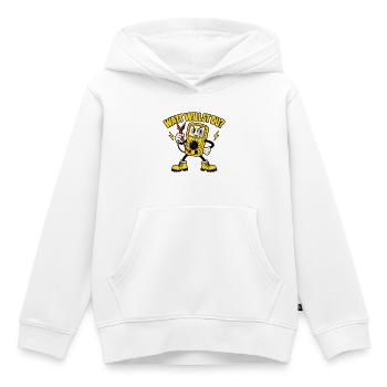 Watt willst du? – Freches Multimeter - Kinder Premium Organic Hoodie - Weiß - Vorne - AI Model Kid Female (0cm)
