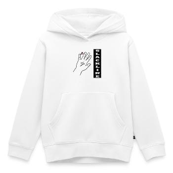 Slackline Ameise - Kinder Premium Organic Hoodie - Weiß - Vorne - AI Model Kid Female (0cm)
