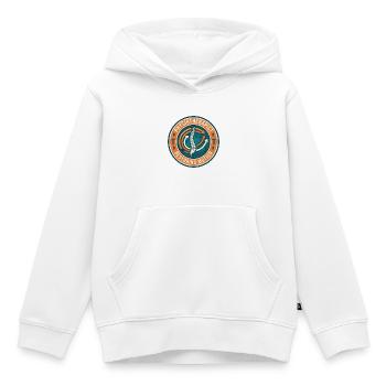 Physiotherapeut Restaurierung der Bewegung Wirbelsäulenabzeichen Geschenk - Kinder Premium Organic Hoodie - Weiß - Vorne - AI Model Kid Female (0cm)