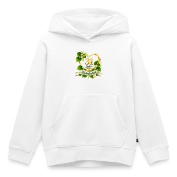 31.Hochzeitstag , 31 Jahre Lindenhochzeit - Kinder Premium Organic Hoodie - Weiß - Vorne - AI Model Kid Female (0cm)