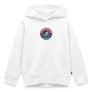 Stoppuhr-Deckdecke des Vintage Industrial Engineer Factory - Kinder Premium Organic Hoodie - Weiß - Vorne - AI Model Kid Female (0cm)