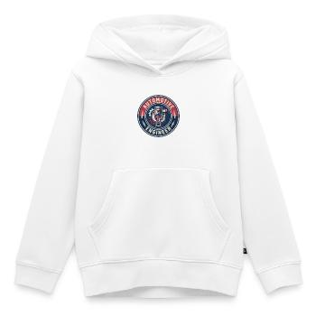 Kolbenabzeichen des Vintage Automotive Engineer-Motors - Kinder Premium Organic Hoodie - Weiß - Vorne - AI Model Kid Female (0cm)